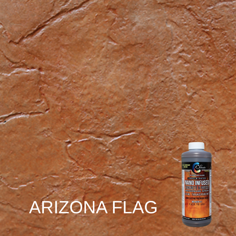 Classic Nano Infused Semi-Transparent Decorative Concrete Water-Based Stain - 1 Quart - Concentrate
