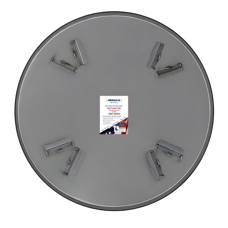 Wagman 36" 4-Blade Z-Clip 11-Gauge Float Pan
