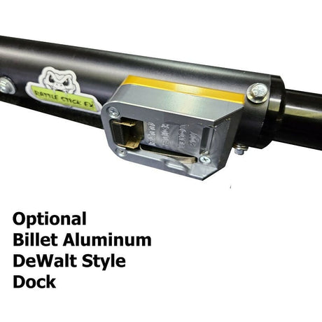 Rattle Stick EX - Concrete Vibrator - Sidewinder Package Rattle Stick Concrete Tools Billet Aluminum Dock / Dewalt Super Snake (Standard Power) 