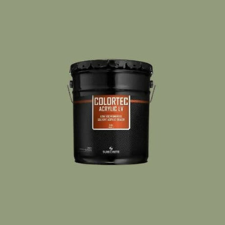 Colortec Acrylic LV Pigmented Outdoor Acrylic Sealer - Low VOC Surecrete 1 Gallon Mint 