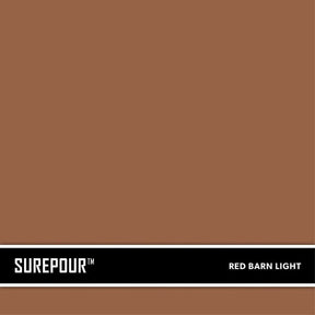 SurePour Concrete Integral Color Sacks for Fresh Concrete 10lb. Surecrete Red Barn - Light 