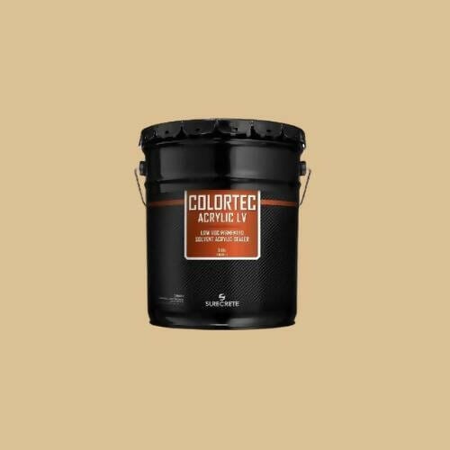 Colortec Acrylic LV Pigmented Outdoor Acrylic Sealer - Low VOC Surecrete 1 Gallon Almond 