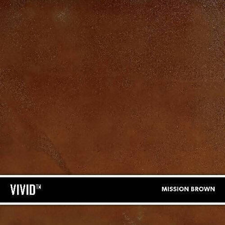 Concrete Acid Stain - Vivid Stain (Formerly SureStain) - 1 Gallon Surecrete Mission Brown 1 gallon 