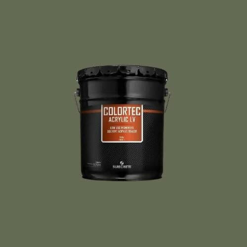 Colortec Acrylic LV Pigmented Outdoor Acrylic Sealer - Low VOC Surecrete 1 Gallon Green Slate 