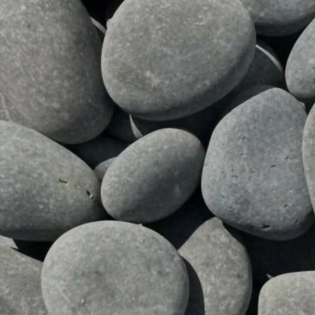 South American Black Beach Pebbles - 40lb Consolidated Aggregates 