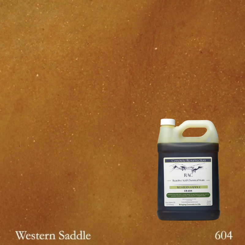 Reactive Acid Chemical (RAC) Concrete Stain