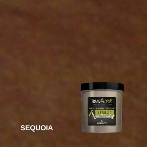 Trans4loor Metallic Pigments - 10 oz Surecrete Sequoia 