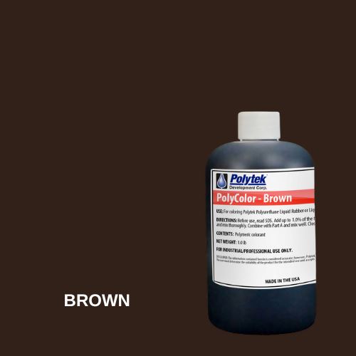 PolyColor Dyes Polytek Development Corp 1-lb Unit Brown 