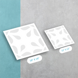 Meadow Petals Pattern - Adhesive-Backed Stencil