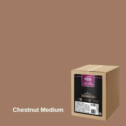 SurePour Concrete Integral Color Sacks for Fresh Concrete 10lb. Surecrete Chestnut - Medium 