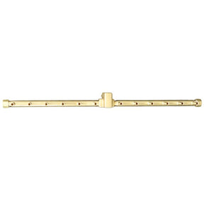 130K BTU 25.75" Linear Brass Burner for Firepits Warming Trends 