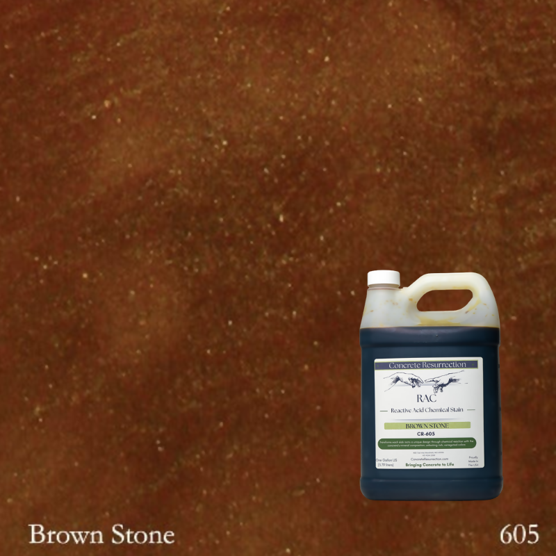 Reactive Acid Chemical (RAC) Concrete Stain
