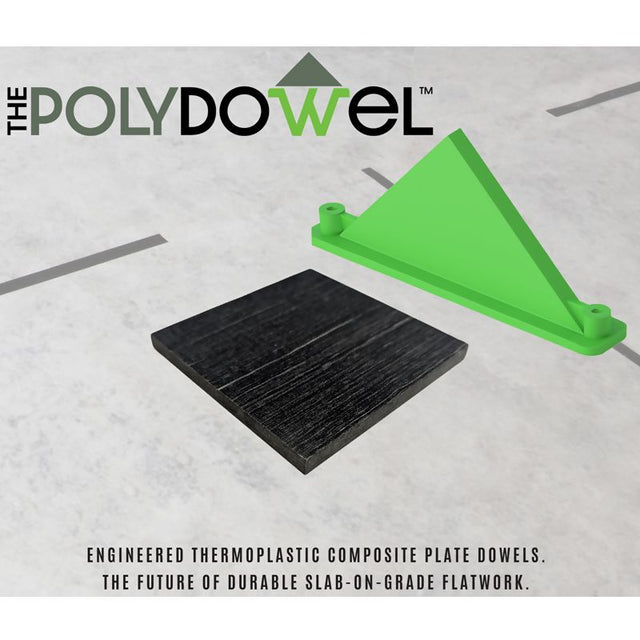 PolyDowel – Engineered Composite Plate Dowel Only - Case of 100 Reform Composites Engineering