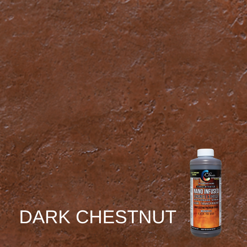 Classic Nano Infused Semi-Transparent Decorative Concrete Water-Based Stain - 1 Quart - Concentrate