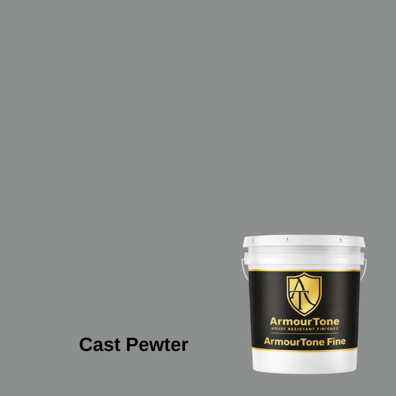 ArmourTone Fine - Colored Texture Coating ArmourTone 1 Gallon Cast Pewter 
