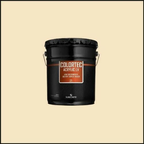 Colortec Acrylic LV Pigmented Outdoor Acrylic Sealer - Low VOC Surecrete 1 Gallon Ivory 