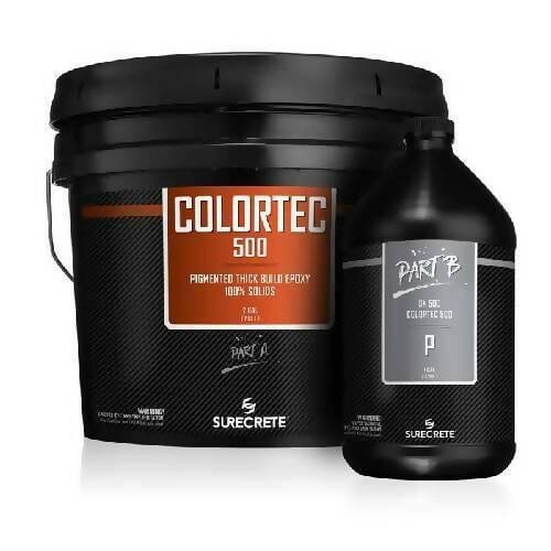 ColorTec 500 Pigmented Concrete Floor Epoxy Surecrete 