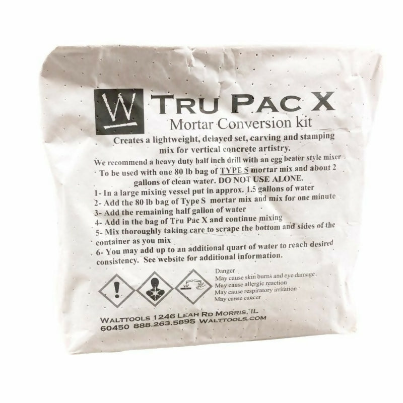 Tru Pac X Mortar Convert Kit Vertical Carving Mix
