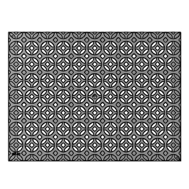 18 x 24" Interlaken Trench Grate Iron Age Designs 