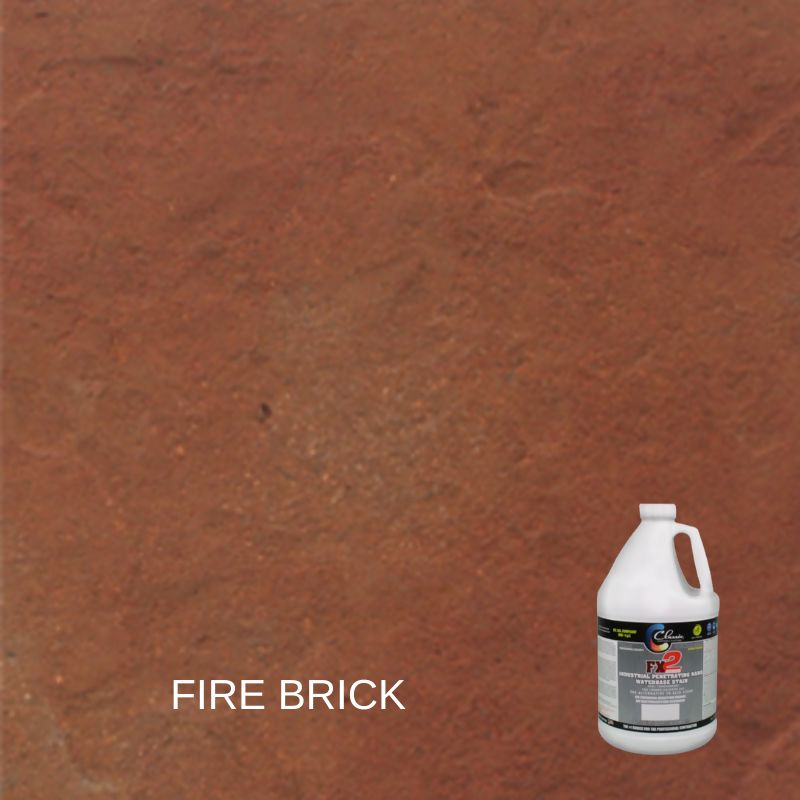 FX2 Armor Nano Industrial Grade Stain - 1 Gallon Classic Coatings Systems Fire Brick 