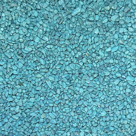 Teal Colored Quartz - 50 lb Consolidated Aggregates Accent 