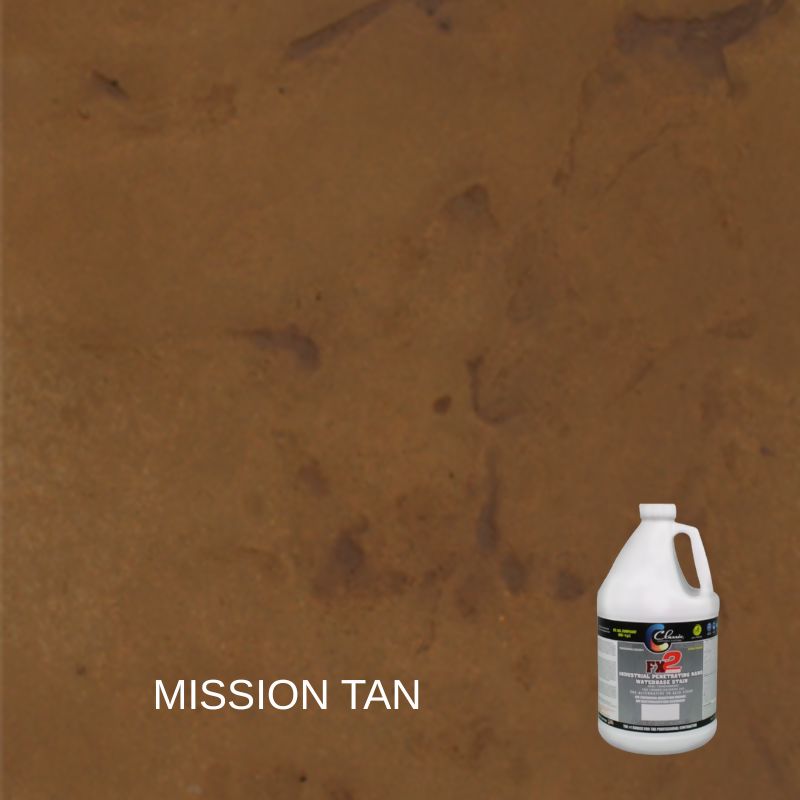 FX2 Armor Nano Industrial Grade Stain - 1 Gallon Classic Coatings Systems Mission Tan 