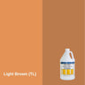 Enviro Concrete Water-Based Stain EZChem Inc Light Brown 1 Gallon 