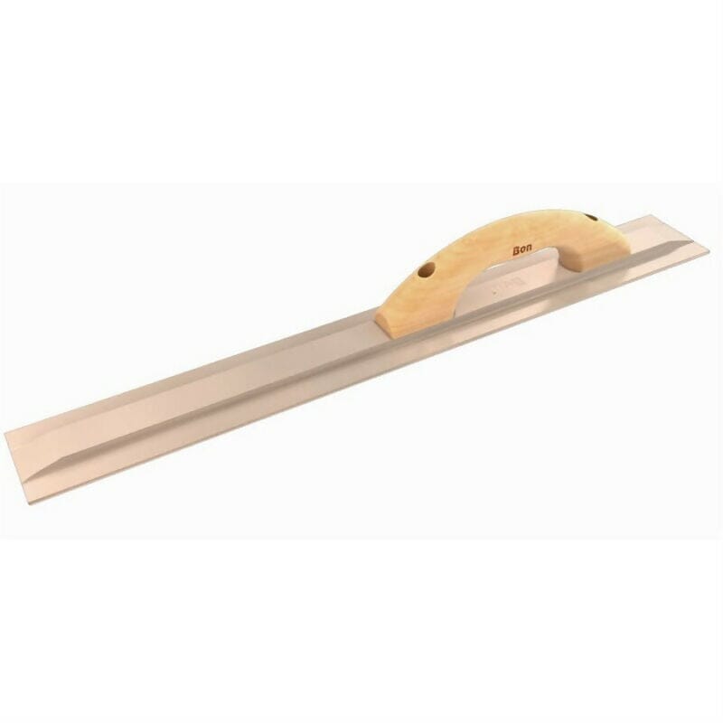 Square End Magnesium Float - Wood Handle Bon Tool 24" x 3-1/8" 