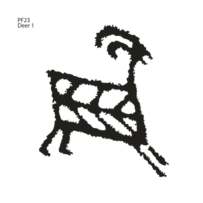 PF23 Deer 1 - Flattoo Stencil