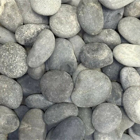 Mexican Black Beach Pebbles - 75lb Consolidated Aggregates 