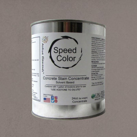 Speed Color - Acetone Dye - Concentrate Engrave-A-Crete 1 Gallon Taupe 