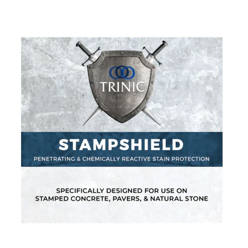 Stamp Shield - Penetrating & Chemically Reactive Stain Protection Trinic LLC 