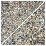 Gold Swimming Pool Pebbles - 50 lb Consolidated Aggregates 