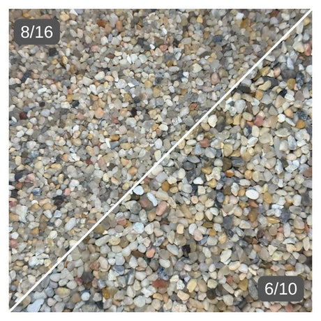 Gold Swimming Pool Pebbles - 50 lb Consolidated Aggregates 