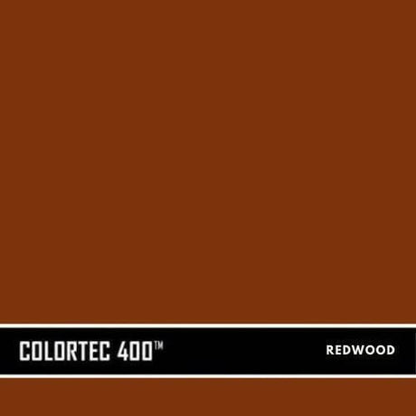 ColorTec 400 Pigmented Solvent-Based Polyurethane Surecrete 1 Gallon Kit Redwood 