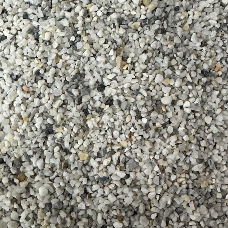 Arkansas White Swimming Pool Pebbles - 50 lb Consolidated Aggregates 8/16mm 