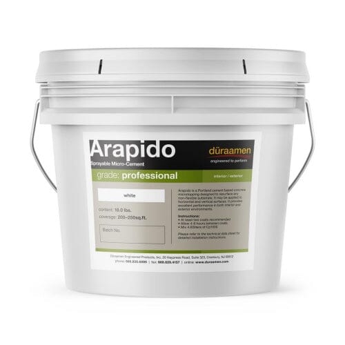 Arapido - Sprayable Polished Concrete Microtopping - 18 lb Duraamen Engineered Products Inc 