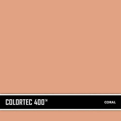 ColorTec 400 Pigmented Solvent-Based Polyurethane Surecrete 1 Gallon Kit Coral 