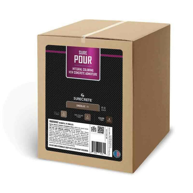 SurePour Concrete Integral Color Sacks for Fresh Concrete 10lb. Surecrete 