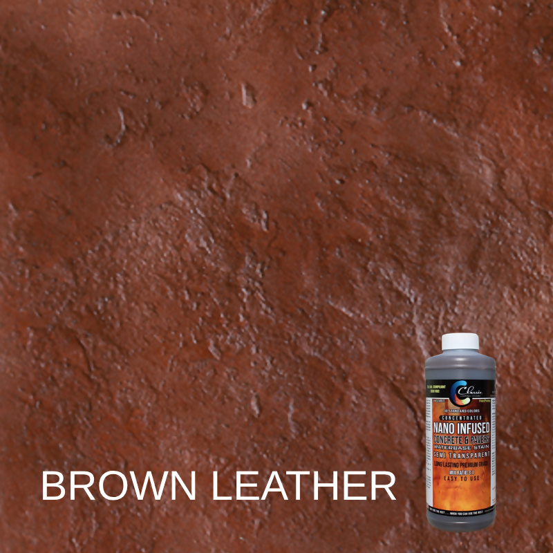 Classic Nano Infused Semi-Transparent Decorative Concrete Water-Based Stain - 1 Quart - Concentrate