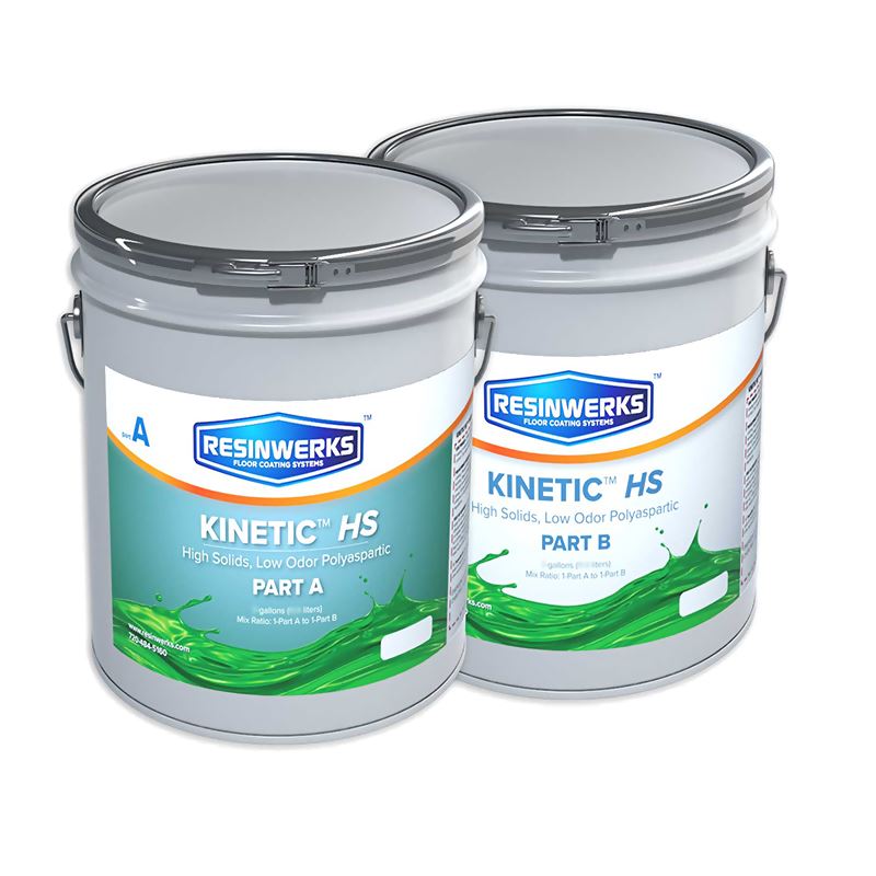 Kinetic HS - 93% Solids Polyaspartic Resinwerks Inc 