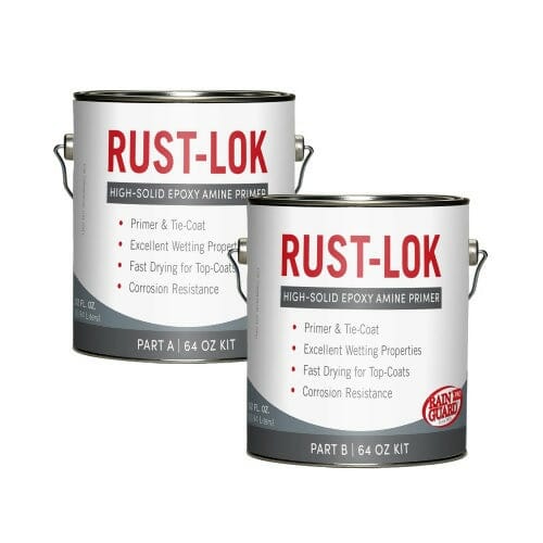 Rust-Lok - High-Solid Epoxy Anime Primer Rainguard Pro 64 oz kit 