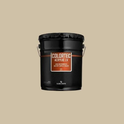 Colortec Acrylic LV Pigmented Outdoor Acrylic Sealer - Low VOC Surecrete 1 Gallon Sun Buff 