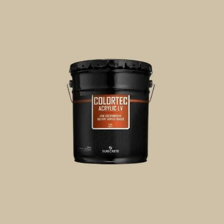 Colortec Acrylic LV Pigmented Outdoor Acrylic Sealer - Low VOC Surecrete 1 Gallon Sun Buff 