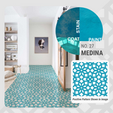 Medina Pattern - Adhesive-Backed Stencil