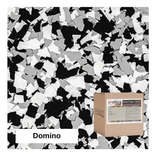 Endura Garage Floor Epoxy Coating Kit - 500 Square Feet Duraamen Engineered Products Inc Buff Domino 