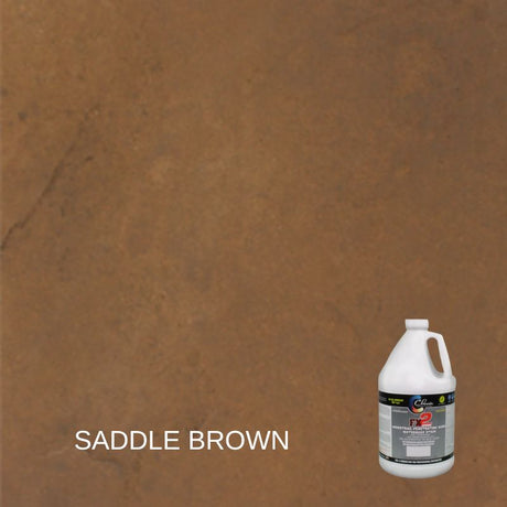 FX2 Armor Nano Industrial Grade Stain - 1 Gallon Classic Coatings Systems Saddle Brown 