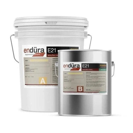 Endura E21 - Self-Leveling Epoxy Garage Floor Coating Duraamen Engineered Products Inc 