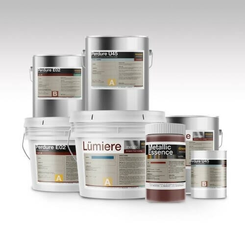 Lumiere Designer Metallic Epoxy Floor Kit - 500 Square Foot Duraamen Engineered Products Inc 