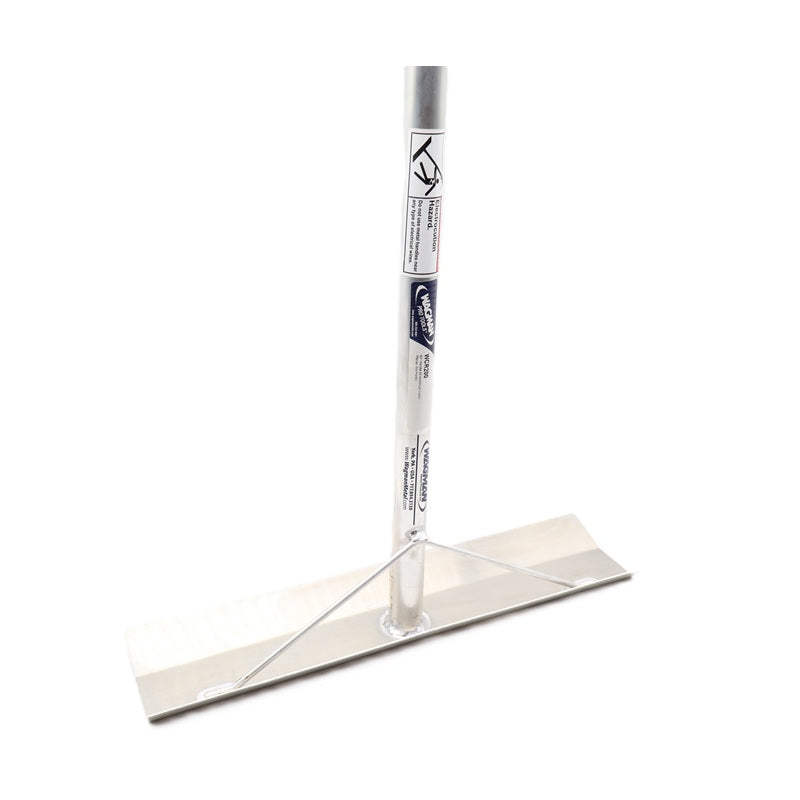 All-Aluminum Concrete Placer (No Hook) with 60" Handle